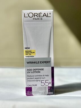 L’ORÉAL Wrinkle Expert 55+ SPF 30 Age Defense UV Lotion 1.7 oz